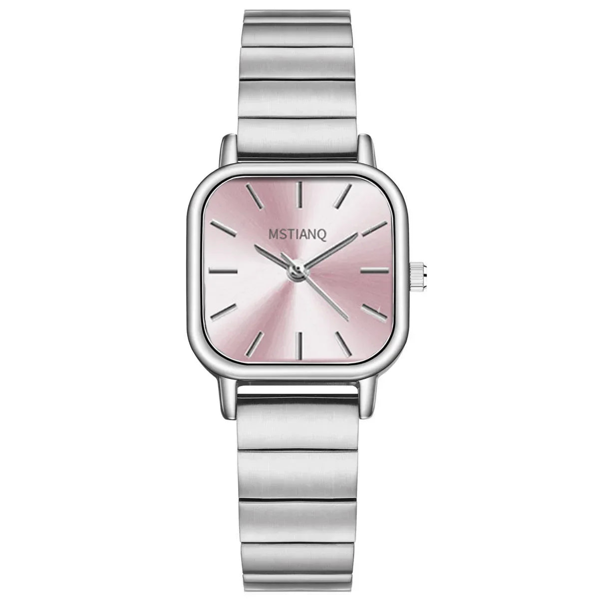 luckacco luxury women watch top brand fashion steel belt ladies quartz wristwatch montre femme beautiful gifts luxury ladies watches