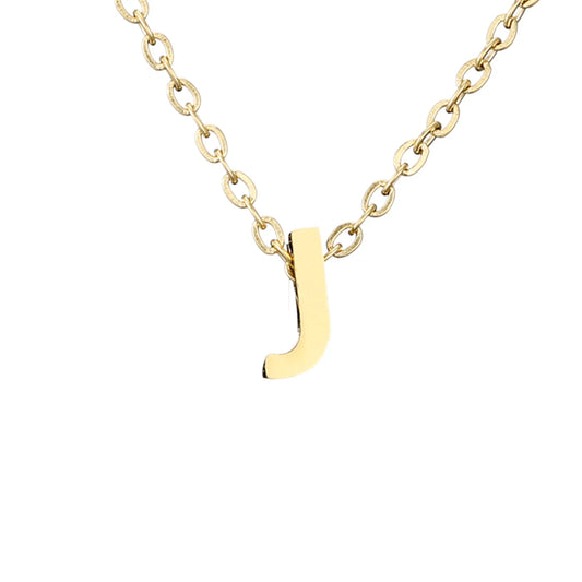 Luckacco Initial necklace letter pendant chamrs stainless steel Necklace jewelry Women's Necklace Box Chain Choker woman trend 2025 gift