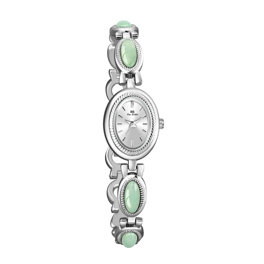 Luckacco Oval Rhinestone 2025 Ladies Wrist Watches Top Brand Luxury For Women Bracelet Watches Gold relogio feminino dropshipping Fashion