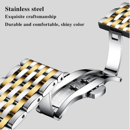 Luckacco POEDAGAR Luxury Brand Man Watch Waterproof Luminous Date Week Men's Quartz Wristwatch Stainless Steel Fashion Sports Men Watches