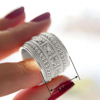 Luckacco daily picks Luxury Brilliant Rings for Women Gold Color Opulent Accessories with Shiny Cubic Zirconia Chic Wedding Bridal Jewelry Hot