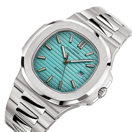Luckacco LGXIGE TOP Luxury Brand Japan Quartz Watches Men Stainless Steel Military Watch Causal Fashion Business Clock Male Wristwatch