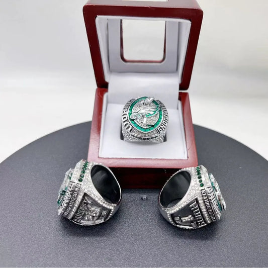 Luckacco 2025 Rugby Championship Ring Fan Commemorative Ring Fashion Jewellery Gift