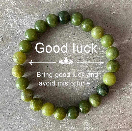 Luckacco 1pc Fashion Natural blood stone Geometric Bracelet men Women summer lucky braclets Boyfriend Birthday Gift Father's Day gifi