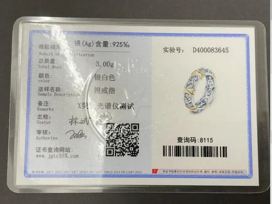Luckacco Luxury 925 Sterling Silver Ring Interlaced With Aaa Zircon Crystal Ring For A Woman'S Engagement Jewelry Gift