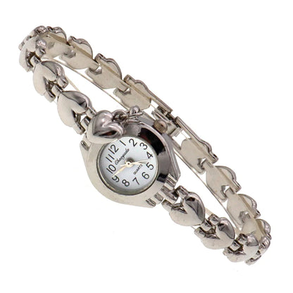 Luckacco Cute Luxury Women Bracelet Watches Fashion Women Dress Wristwatch Ladies Quartz Sport Gold Watch Dropshiping