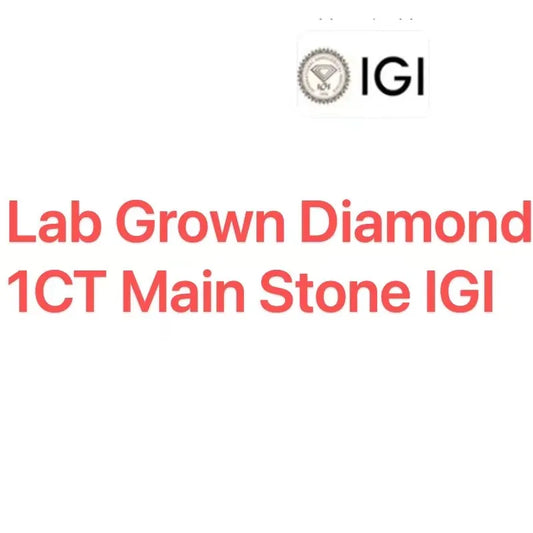 Luckacco 3CT Good Quality 14K Yellow Gold DEF VS-VVS Oval Lab Grown Diamond CVD HPHT Diamond Wedding Ring For Lady With IGI Certificate