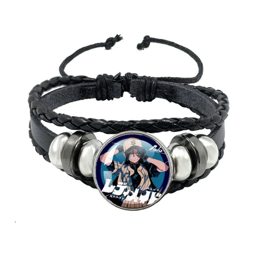 Luckacco I Love Ado Bracelets Ado Kyogen X Uta Glass Bracelets Art Multilayer Braided Bracelets Bangles Jewelry Ornament Accessories Fans