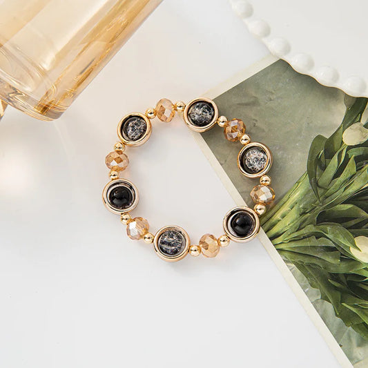 Luckacco Popcorn Bead Sweet Bracelet For Children Women Cute Cloud Flower Pendant Bracelets Kids Girls Charm Wish Bracelet