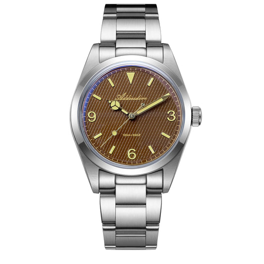 Luckacco ADDIESDIVE Luxury Watch for Man Waterproof Stainless Steel BGW9 Luminous 36mm Vintage Quartz Watches AD2096 Relojes Para Hombres