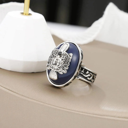Luckacco The Vampire Diaries Ring Sticker Jewelry Set Vintage Damon Stefan Salvatore Sun Family Vampire Diaries Crest Rings