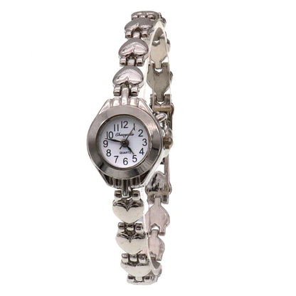 Luckacco Cute Luxury Women Bracelet Watches Fashion Women Dress Wristwatch Ladies Quartz Sport Gold Watch Dropshiping