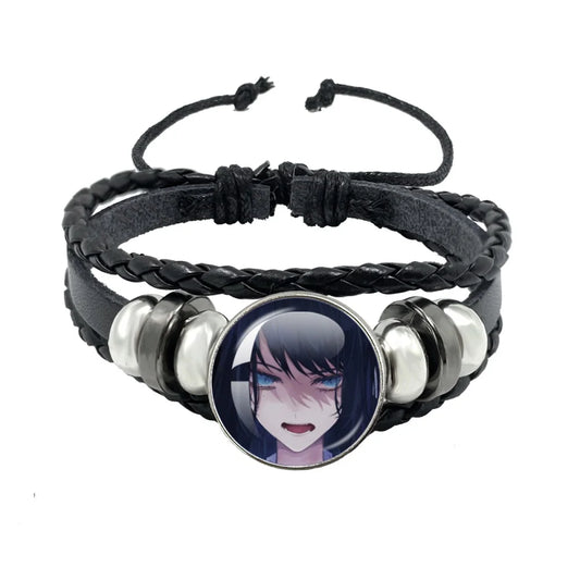 Luckacco I Love Ado Bracelets Ado Kyogen X Uta Glass Bracelets Art Multilayer Braided Bracelets Bangles Jewelry Ornament Accessories Fans