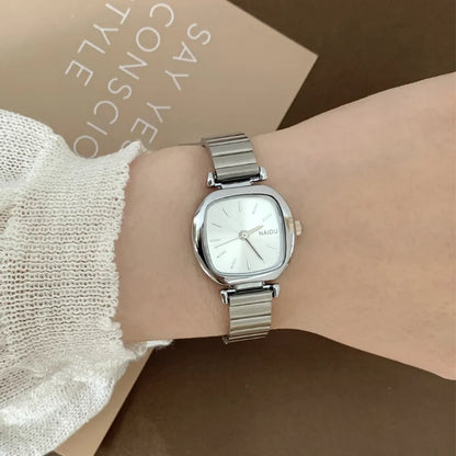 Luckacco Brand Women Quartz Watch Adjustable Stainless Steel Strap Luxury Gift Ladies Wristwatch  Clock Relojes Para Mujer