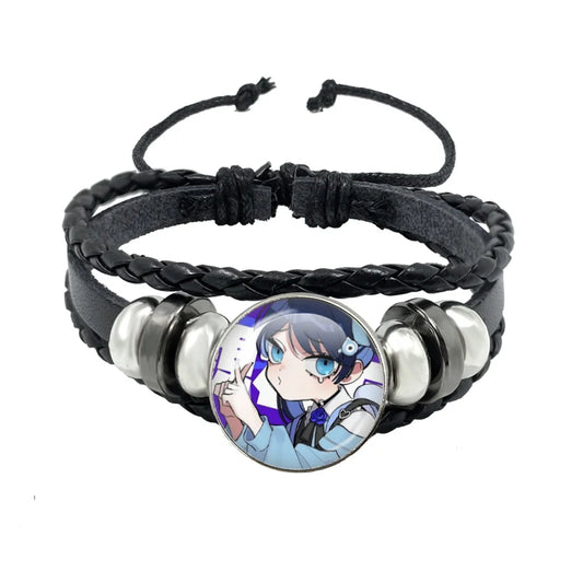 Luckacco I Love Ado Bracelets Ado Kyogen X Uta Glass Bracelets Art Multilayer Braided Bracelets Bangles Jewelry Ornament Accessories Fans
