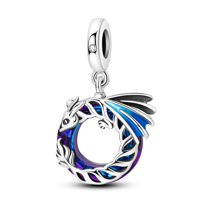 luckacco 925 sterling silver golden charms easter can be opened eggs bead rabbit pendants fit original bracelet diy jewelry gift