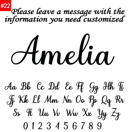 Luckacco Customized Couple Double Name Love Necklace Personalized Double Name Pendant Stainless Steel Jewelry Valentine's Day Gifts