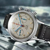Luckacco Men's watches 1963 pilot automatic watch 42mm waterproof retro quartz chronograph vintage dress watch