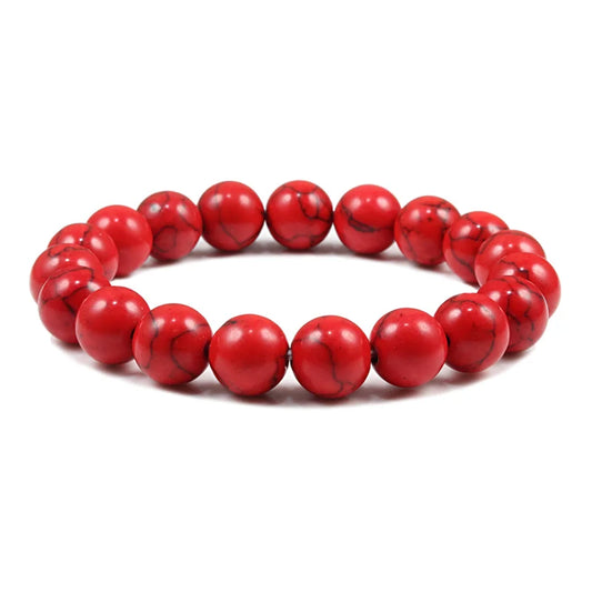 Luckacco 10mm Tiger Eye Natural Stone Beads Bracelet 3 Size Buddha Lava Round Beads Elasticity Rope Bracelets for Men Yoga Handmade Jewel