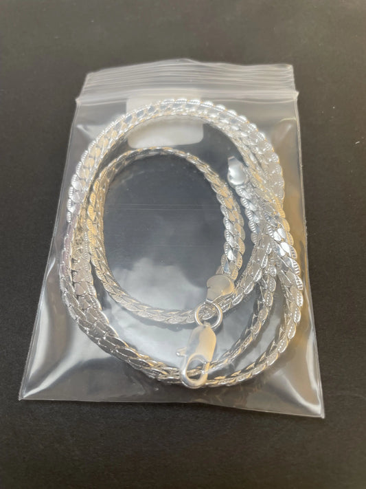 Luckacco 20-60cm 925 sterling Silver luxury brand design noble Necklace Chain For Woman Men Fashion Wedding Engagement Jewelry