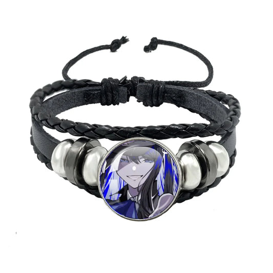 Luckacco I Love Ado Bracelets Ado Kyogen X Uta Glass Bracelets Art Multilayer Braided Bracelets Bangles Jewelry Ornament Accessories Fans