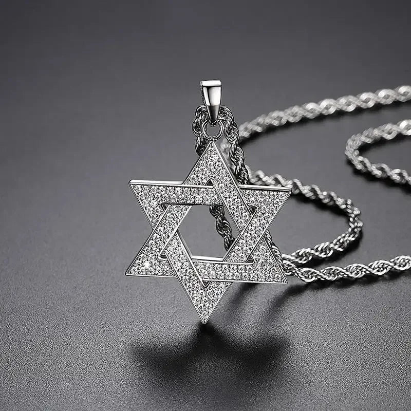 luckacco hip hop ice out zircon letter otf letter pendant necklace for men and women fashion rock party jewelry gift