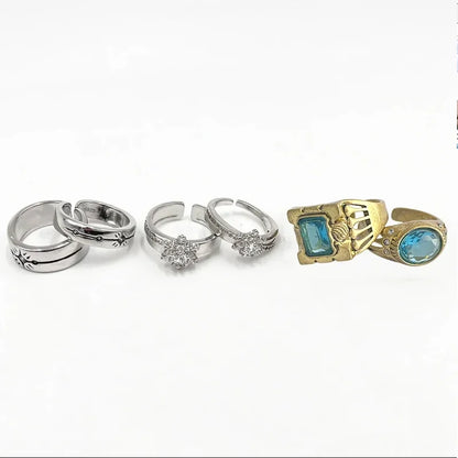 Luckacco Game Love And Deepspace Rafayel Xavier Zayne Cosplay Ring Unisex Adjustable Wedding Rings Couple Jewelry Accessories Gifts