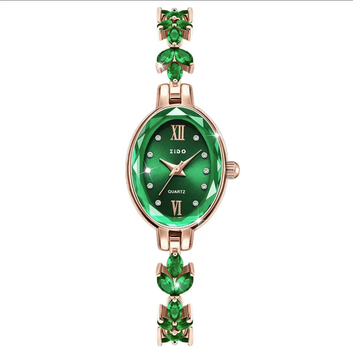 luckacco uthai v22 women's watches light luxury diamond inlaid female watch waterproof oval ladies fashion quartz bracelet wristwatch