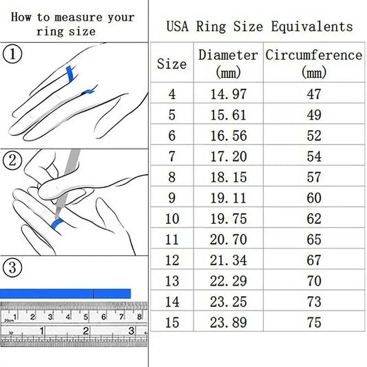 Luckacco Business Inlaid White Zircon Punk Ring for Men Luxury Two Tone Metal Engagement Party Ring Jewelry