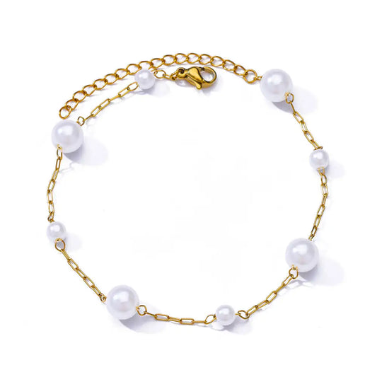Luckacco Elegant Zircon Flowers Bracelet For Women Girls Charm Gold Color Stainless Steel Plant Bracelets Luxury Designer Jewelry Gifts