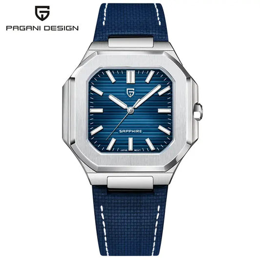Luckacco PAGANI DESIGN New Quartz Men's Watch Stainless Steel Sports Waterproof Men Watches Luxury Fashion Sapphire Glass Watch For Men's