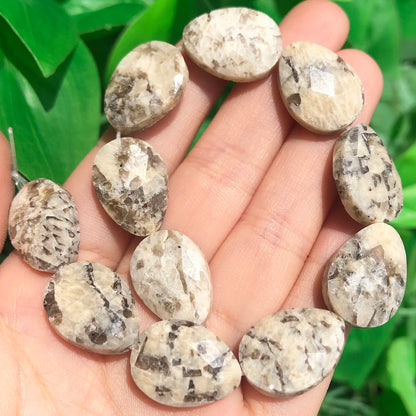 Luckacco Natural Faceted Amethysts Labradorite Aventurine Tiger Eye Water Drop Shape Stone Beads DIY Charm For Jewelry Making Bracelet