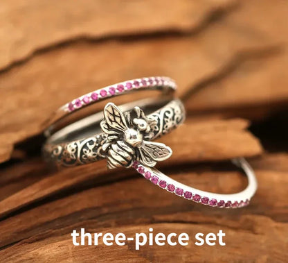 Luckacco Exquisite Unique Spider Fog Finger Rings for women Shiny CZ Crystals Stone Animal  Rings Female Anel accessories gifts