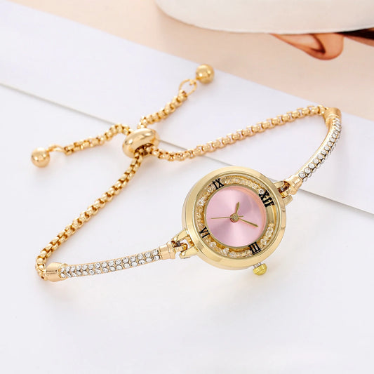 Luckacco Fashion Women's Watch Fine Strap Female Analog Quartz Watches Clock Relojes