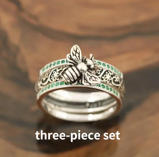 Luckacco Exquisite Unique Spider Fog Finger Rings for women Shiny CZ Crystals Stone Animal  Rings Female Anel accessories gifts