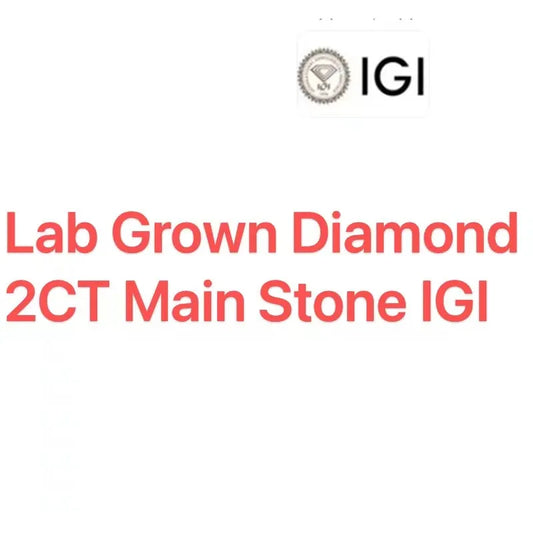Luckacco 3CT Good Quality 14K Yellow Gold DEF VS-VVS Oval Lab Grown Diamond CVD HPHT Diamond Wedding Ring For Lady With IGI Certificate