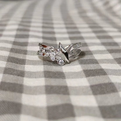 Luckacco Game Love And Deepspace Rafayel Xavier Zayne Cosplay Ring Adjustable Opening Wedding Rings Couple Jewelry Accessories Gifts