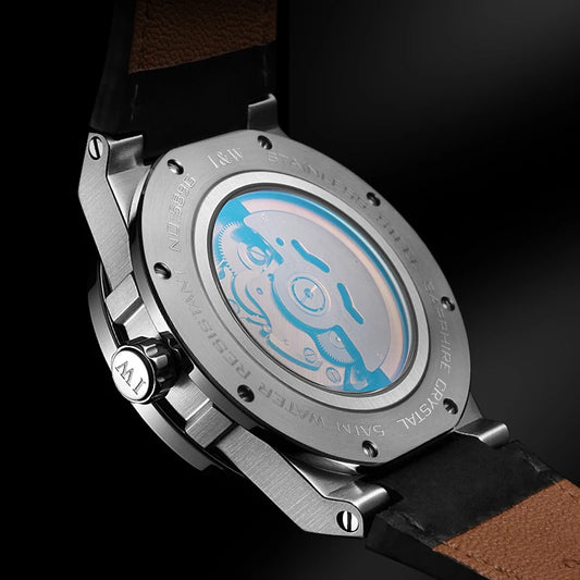 Luckacco IW New Fashion Date Men Watch NH36 Automatic Movement Luminous Top Brand Luxury Sports Mechanical Watch Relogio Masculino