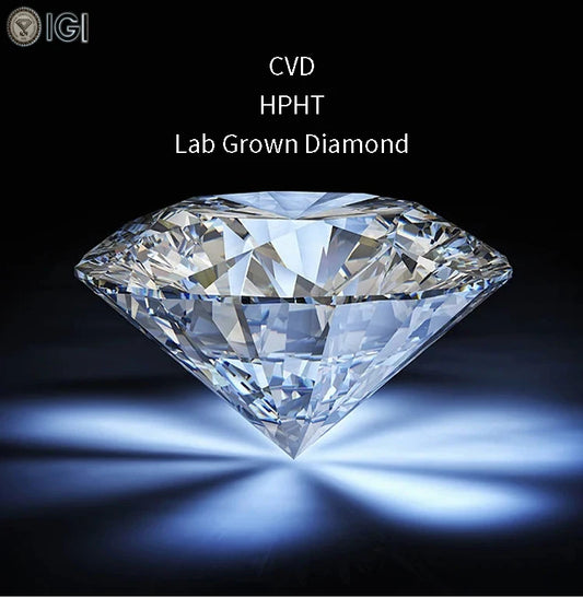 Luckacco 3CT Good Quality 14K Yellow Gold DEF VS-VVS Oval Lab Grown Diamond CVD HPHT Diamond Wedding Ring For Lady With IGI Certificate