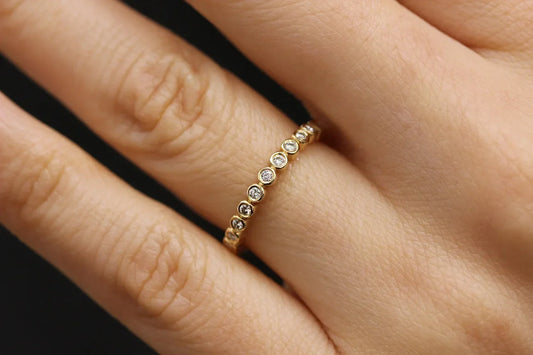 Luckacco Exquisite White Zircon Engagement  Jewelry for Women's Fashion Finger Accessories Party Ring